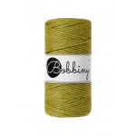 SZNUREK do MAKRAMY - 3 mm -  złote kiwi