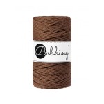 SZNUREK do MAKRAMY 3PLY - 3 mm - mokka / brązowy