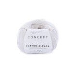 CONCEPT by KATIA Cotton Alpaca - 80 biały