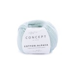 CONCEPT by KATIA Cotton Alpaca - 95 zielony miętowy