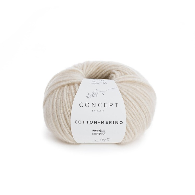 motek włóczka merynosowa bawełna concept katia COTTON MERINO 101.jpg