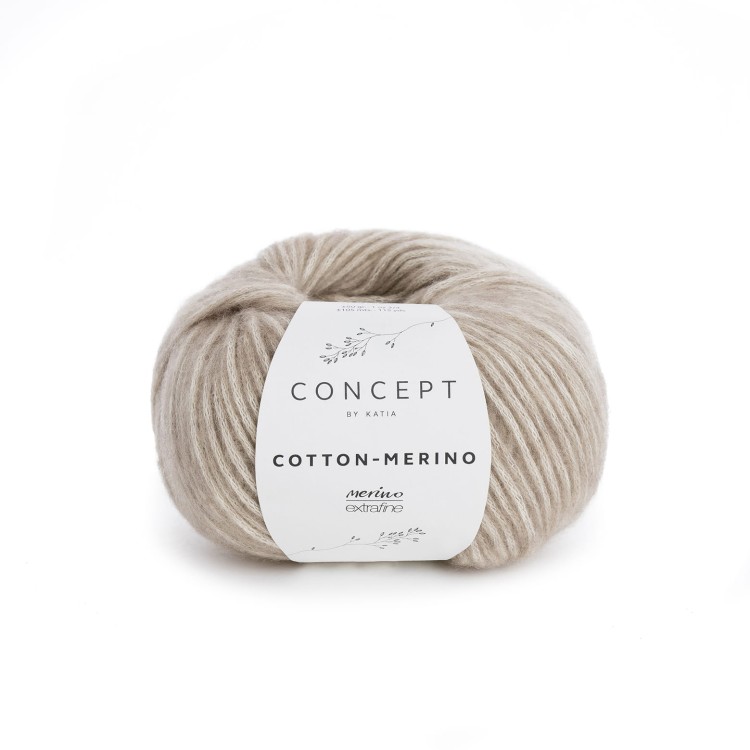 motek włóczka merynosowa bawełna concept katia COTTON MERINO 104.jpg