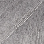 DROPS Kid-Silk - 10 grey / szary