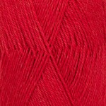 DROPS Flora - 18 czerwony