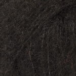 DROPS Brushed Alpaca Silk - 16 black / czarny