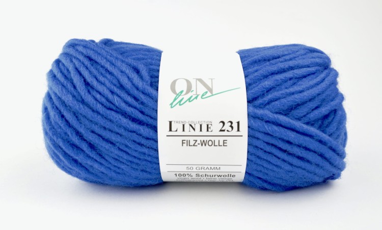 filz wolle online 07 szafirowy niebieski welna 100%welna owcza wloczkawelniana wloczkadofilcowania  grubawelna motek wloczki .JPG