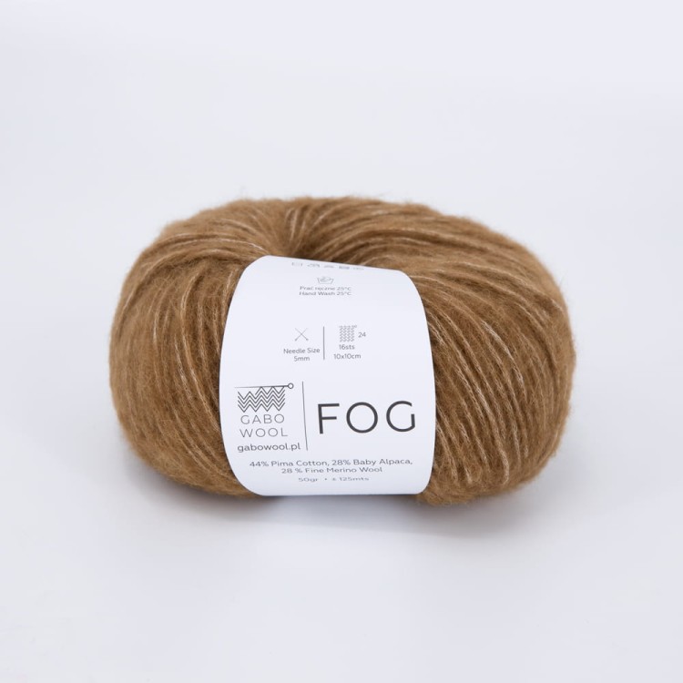 wloczka Gabo Wool ( bawelna merino baby alpaka ) FOG-4.jpg brąz 6121.jpg