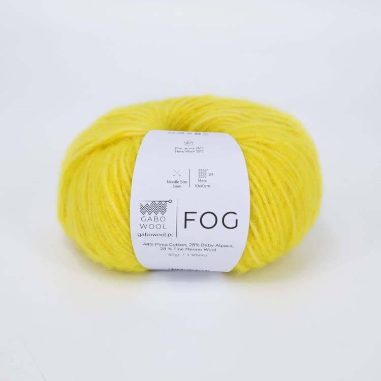 wloczka Gabo Wool ( bawelna merino baby alpaka ) FOG-5.jpg żółty 6296.jpg