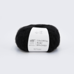 COLORFUL BABY BRUSHED - czarny (Gabo Wool)