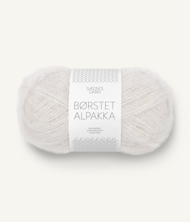 Sandnes garn borsted alpakka brushed alpaca alpaka wloczka z włosem  popielaty 1014.jpg