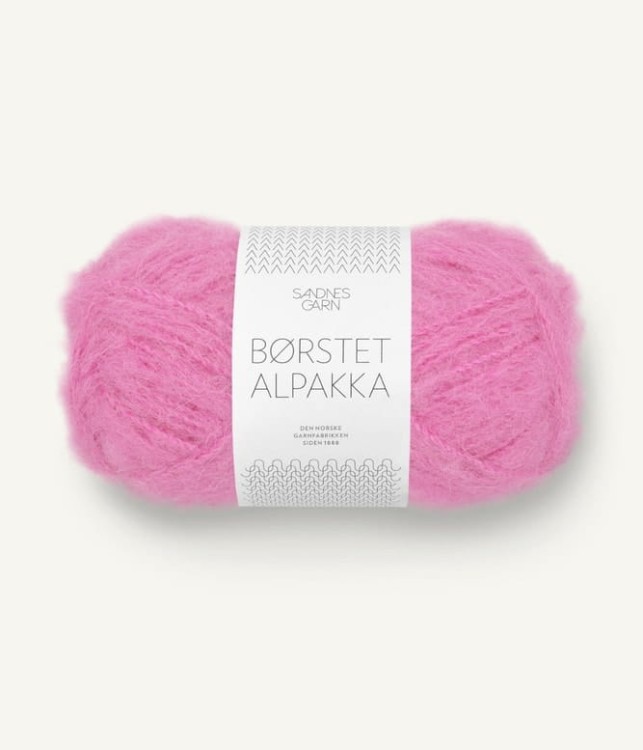 Sandnes garn borsted alpakka brushed alpaca alpaka wloczka z włosem rozowy ostry 4626_shocking-pink.jpg