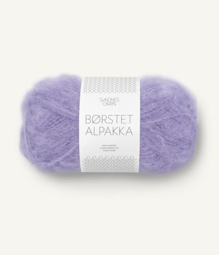 Sandnes garn borsted alpakka brushed alpaca alpaka wloczka z włosem lawendowy fioletowy lila 5224_lys-lilla.jpg