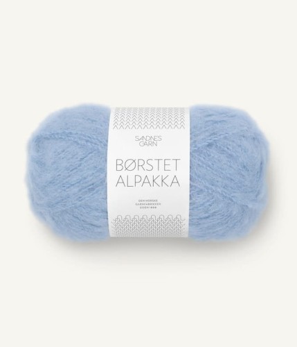 Sandnes garn borsted alpakka brushed alpaca alpaka wloczka z włosem  baby blue niebieski lawendowy 6003_lys-blaa.jpg