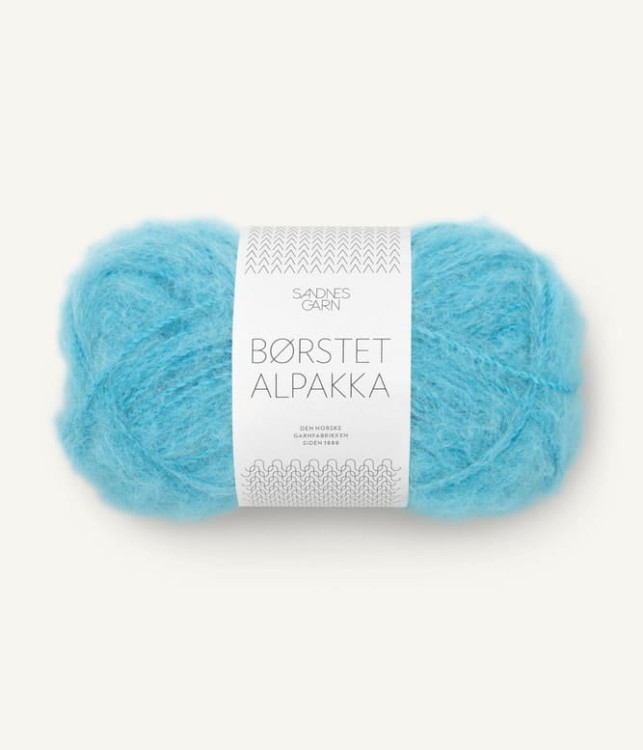 Sandnes garn borsted alpakka brushed alpaca alpaka wloczka z włosem tukrusowy 6315_turkis.jpg