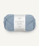 Sandnes Garn Alpakka Silke - 6041 błękitny