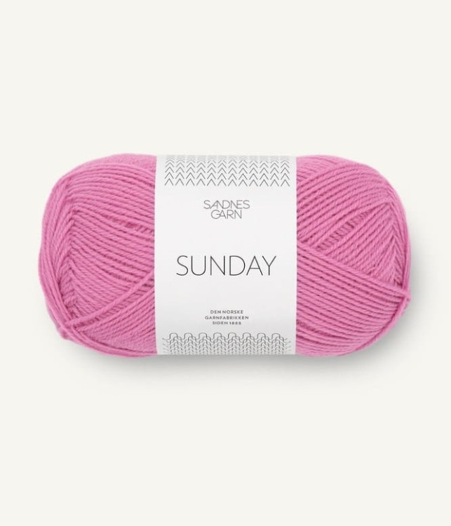 sandnes garn wloczka sunday 100% welna merynosa merino 4626_shocking-pink.jpg