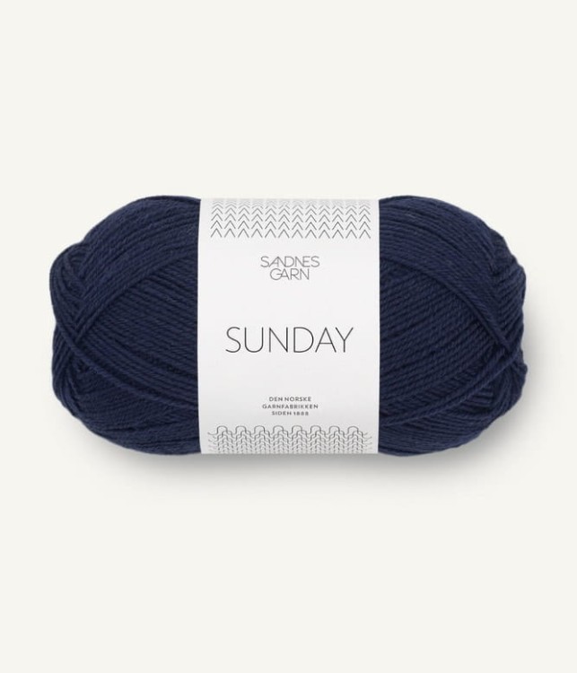 sandnes garn wloczka sunday 100% welna merynosa merino 5882_marinebla.jpg