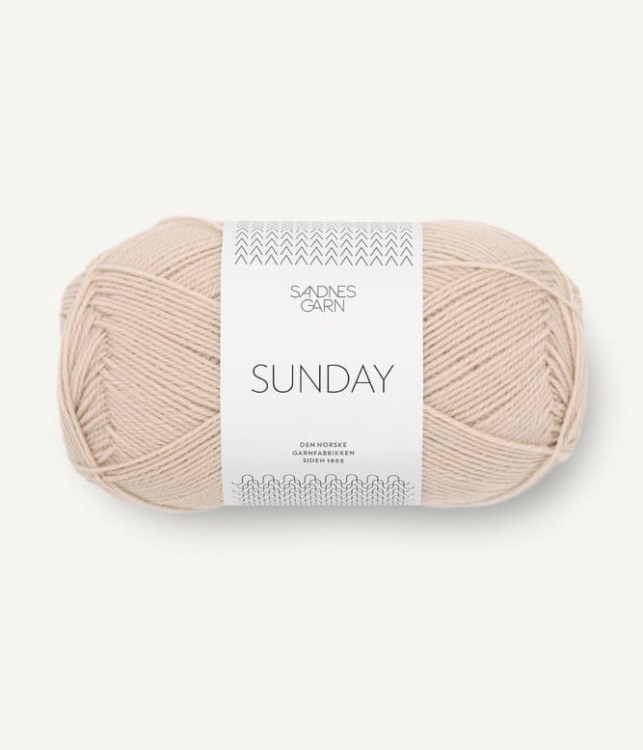 sandnes garn wloczka sunday 100% welna merynosa merino 2321_marsipan.jpg