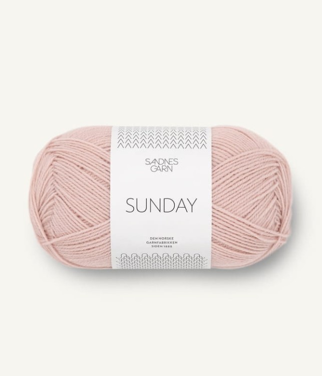 sandnes garn wloczka sunday 100% welna merynosa merino 3511_pudder-rosa.jpg