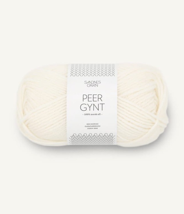 wloczka peer gynt sandnes garn 100% welna owcza norweska ecru 1002.jpg