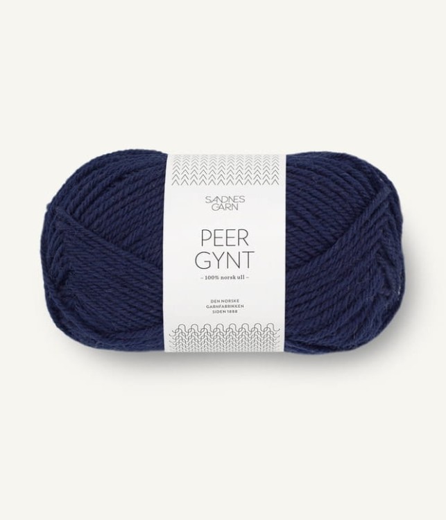 wloczka peer gynt sandnes garn 100% welna owcza norweska 5575 marine.jpg