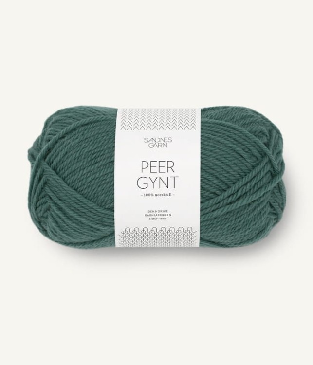 wloczka peer gynt sandnes garn 100% welna owcza norweska 7572 petrol.jpg