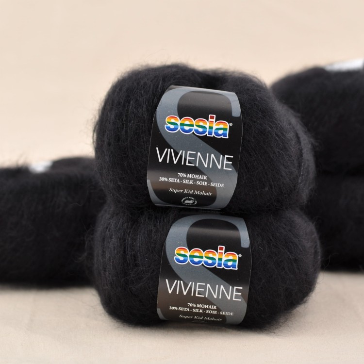 vivienne sesia moher jedwab certyfikat rms cruelty free wloczka moherowa nie gryzie najwyzsza jakosc premium welna kid silk drops. czarny.JPG