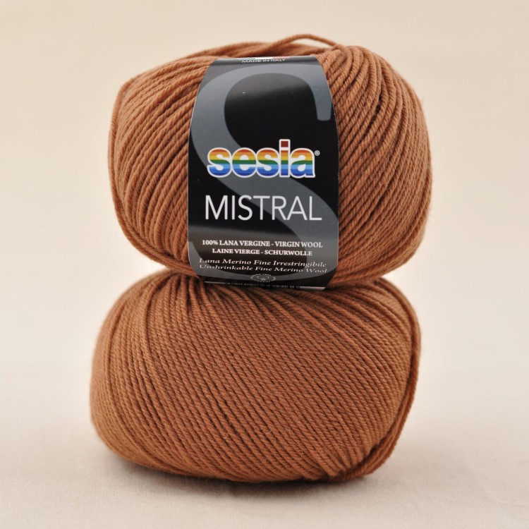 mistral sesia welna merynosa wloczka dla dzieci niegryzaca wloczka merino na kocyk ceryfikat rms baby merino drops brazowy 1454.JPG