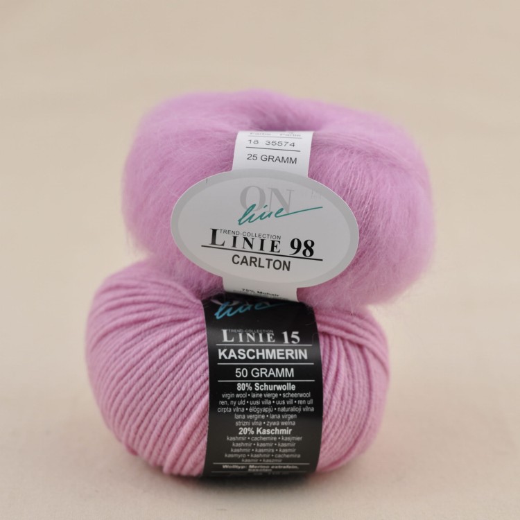 wloczka rozowa Kaschmerin kaszmir welna merino kid silk jedwab moher.JPG