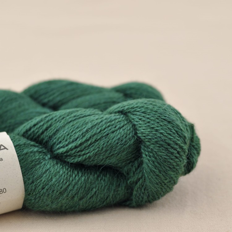 babyalpaca wloczka baby alpaka welna babyalpaka bc garn cienka niegryzaca alpaka dla dzieci zielony butelkowy.JPG