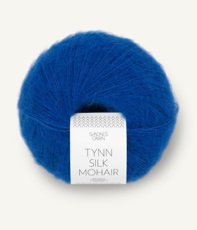 TYNN silk mohair wloczka moher jedwab welna sandnes garn kobalt.jpg