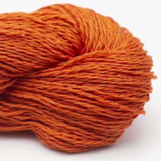 cienka wloczka bawelniana bawelna merceryzowana najwyzsza jakosc wloczka na lato luxor bc garn knitlab pomaranczowy.jpg