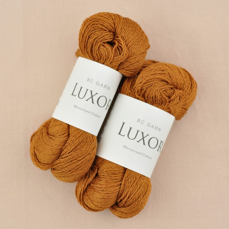 cienka wloczka bawelniana bawelna merceryzowana najwyzsza jakosc luxor bc garn knitlab zloty braz.JPG
