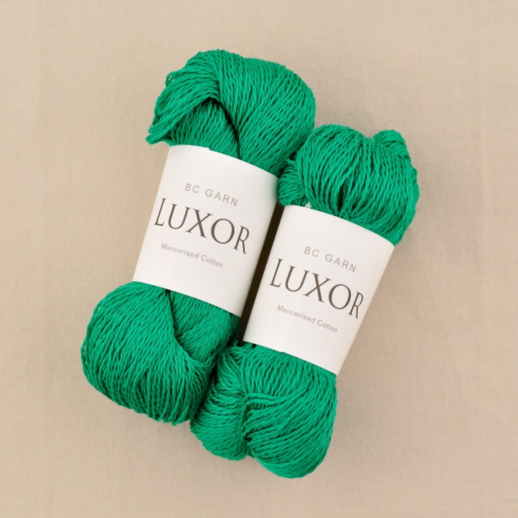 cienka wloczka bawelniana bawelna merceryzowana najwyzsza jakosc luxor bc garn knitlab szmaragd.JPG