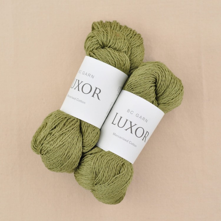 cienka wloczka bawelniana bawelna merceryzowana najwyzsza jakosc luxor bc garn knitlab. khaki.JPG
