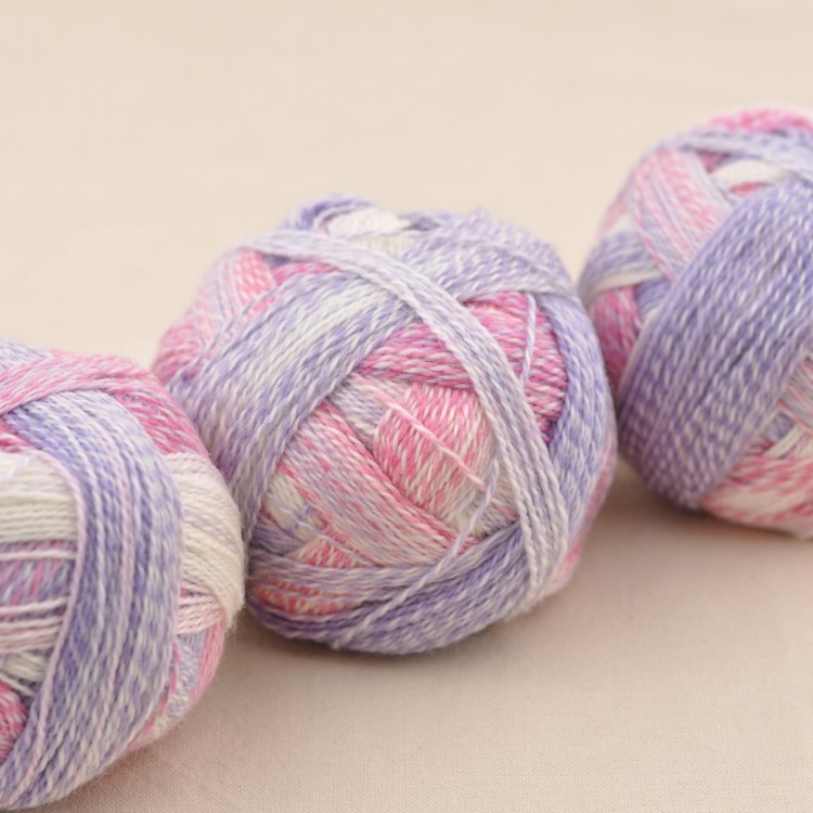 welna na skarpety wloczka welniana na skarpetki merino crazy zauberball schoppel wolle rozowa cloud 2254.JPG