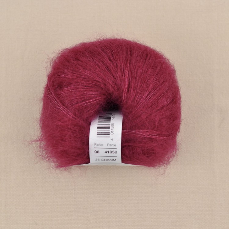 kid silk drops carlton welna moher z jedwabiem wloczka moherowa czerwony bordowy.JPG