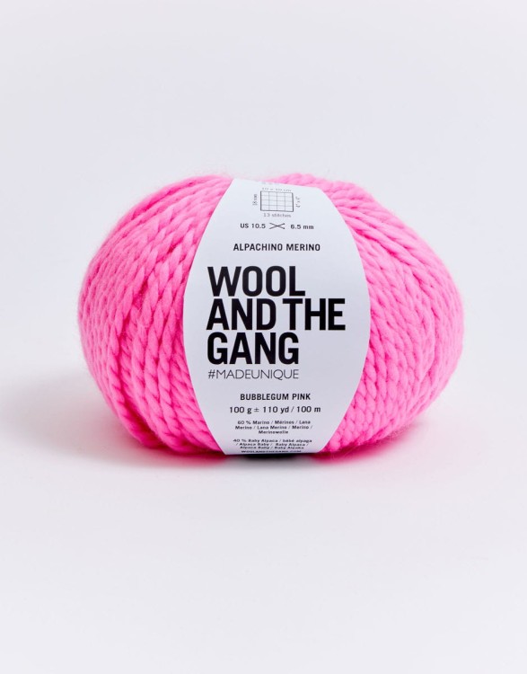 wloczka Alpachino-Merino_welna merynosa niegryzaca dla dziecka wool and the gang  rozowy Bubblegum-Pink.jpg