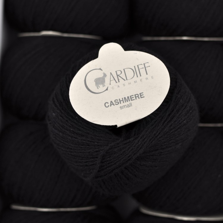 cardiff cashmere classic small wloczka kaszmirowa kaszmir welna czarny 516 nero.JPG