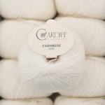 Cardiff CASHMERE SMALL - 501 ecru (NEVE)
