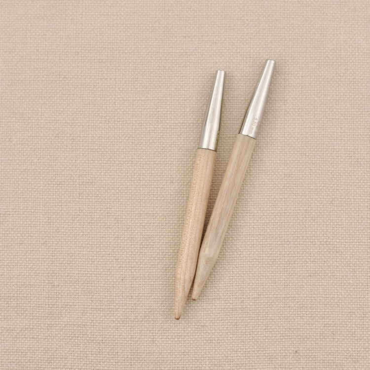 drewniane druty wymienne lykke naturale bezowe druty special krótkie do dziergania zylki lykke knitpro.JPG