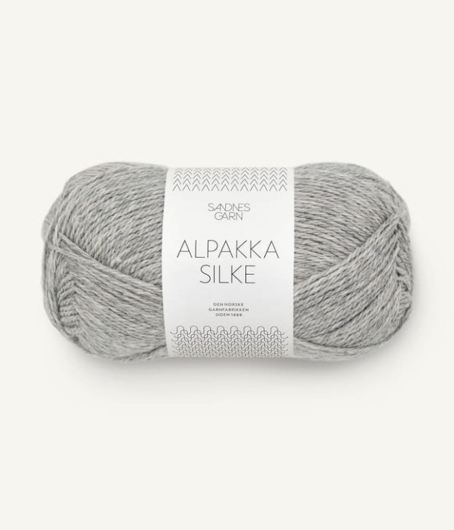 sandnes garn alpakka silke alpaka i baby alpaka wloczka jak drops baby alpaka silk 1042 szary.jpg