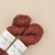 tussah tweed jedwab naturalny wloczka jedwabna tweed bc garn bordowa.JPG