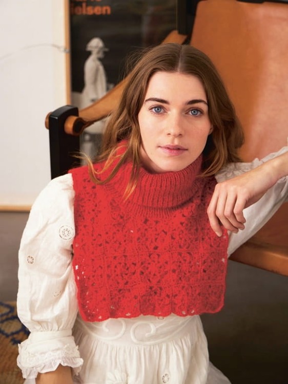 wzór na druty sandnes garn 2403 diy ocieplacz fleur neck 2403-1_1_2.jpg