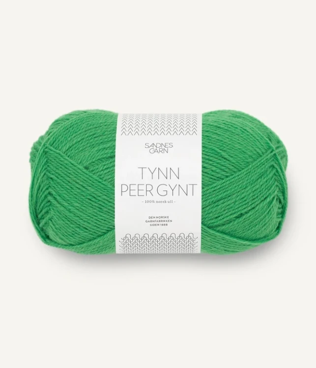 motek włóczki tynn peer gynt welna norweska na sweter norweski sandnesgarn żakard szmaragdowy zielony 8236_jelly-bean-green_300dpi_noste.jpg.webp