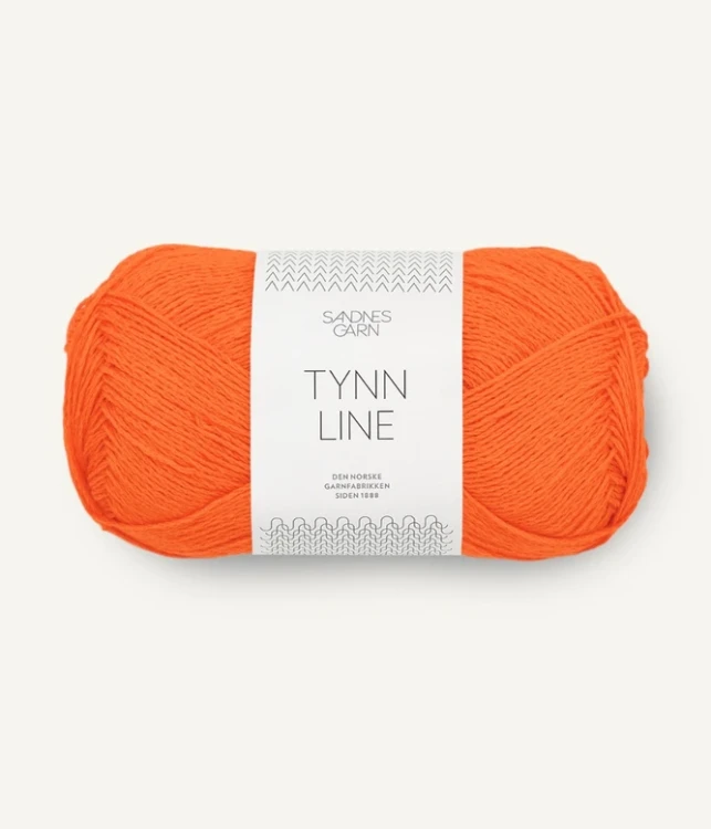 motek włóczki lniana tynn line len norweska na sweter na lato sandnesgarn  pomaranczowy 3009_orange-tiger_300dpi_noste.jpg.webp