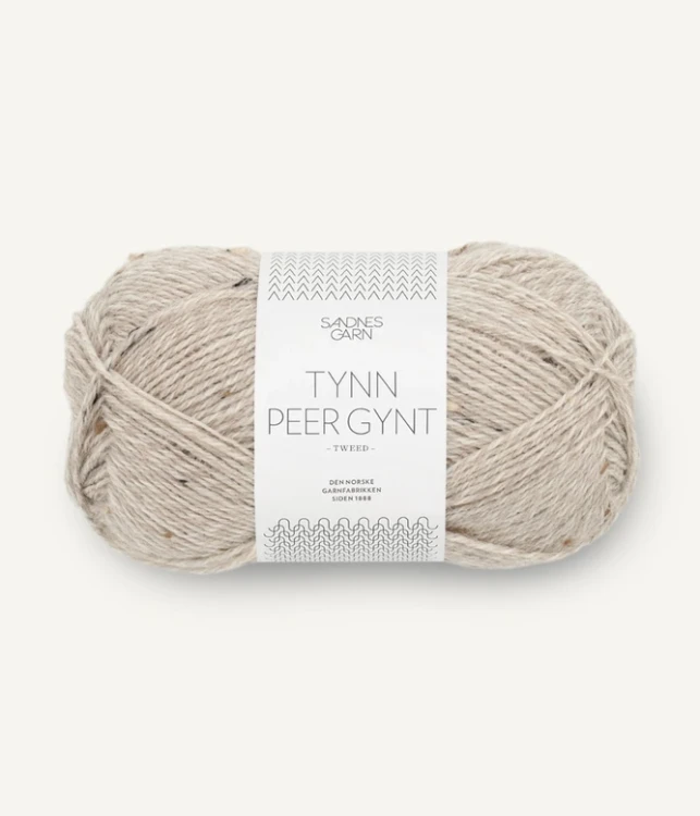motek włóczki tynn peer gynt welna norweska na sweter norweski bezowy z wtrąceniami 2655_gr_beige-tweed_300dpi_noste.jpg.webp