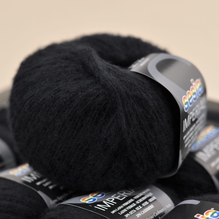 puszysta wloczka imperial sesia welna merino merynosa jedwab kaszmir zamiennik kid silk drops moher jedwab 0067 czarny.JPG