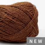 BC GARN Lino - 67 brązowy - karmelowy