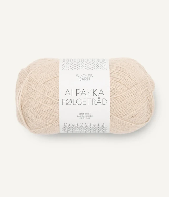 sandnes alpakka folgetrad welna z alpaki cienka wloczka typu lace  2321 bezowy.webp